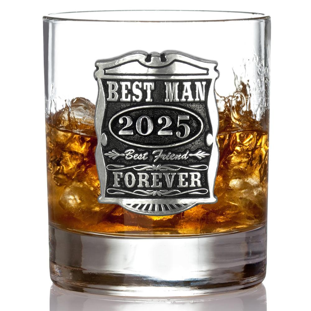 English Factory 11oz Wedding Best Man Pewter Whisky Glass Tumbler 2025
