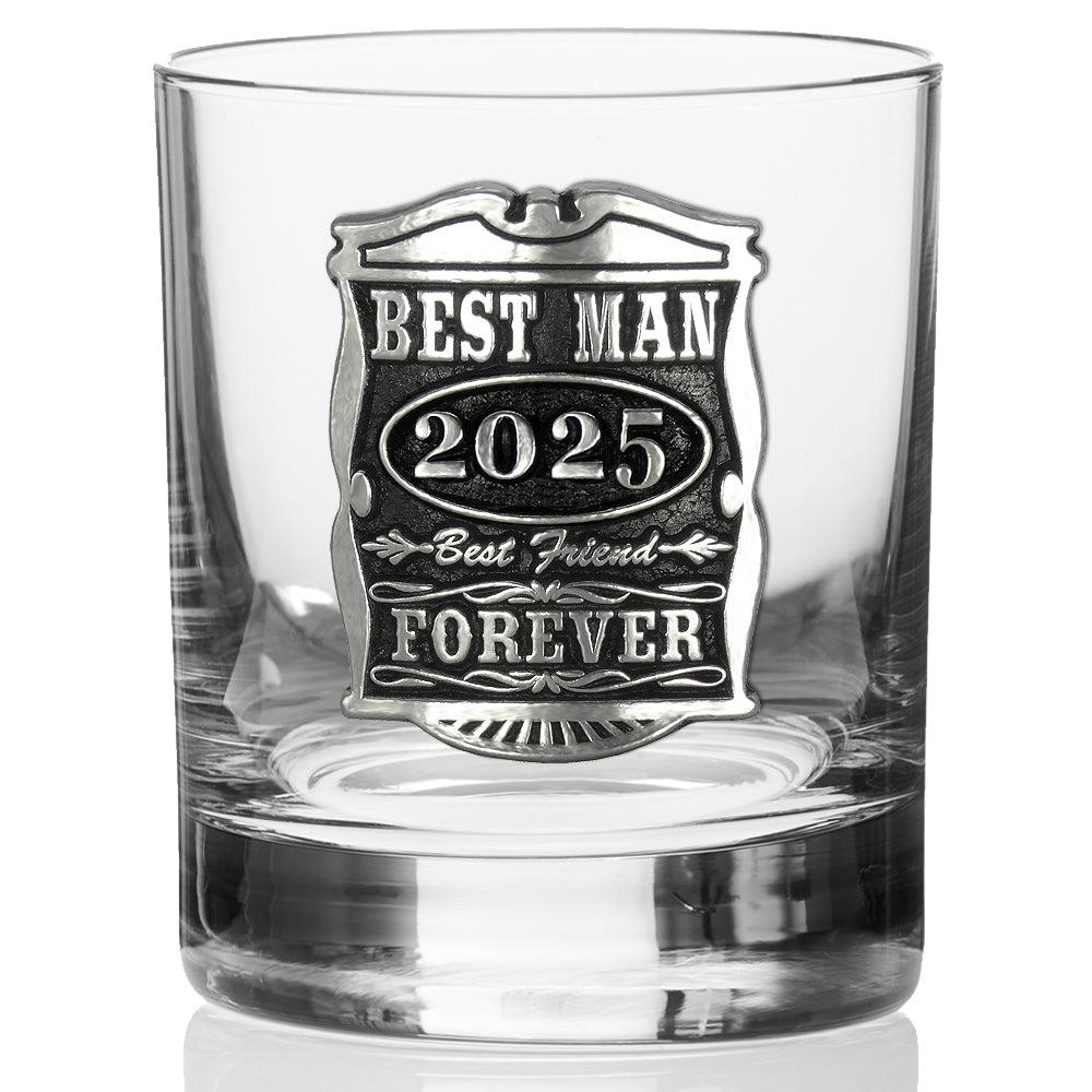 English Factory 11oz Wedding Best Man Pewter Whisky Glass Tumbler 2025