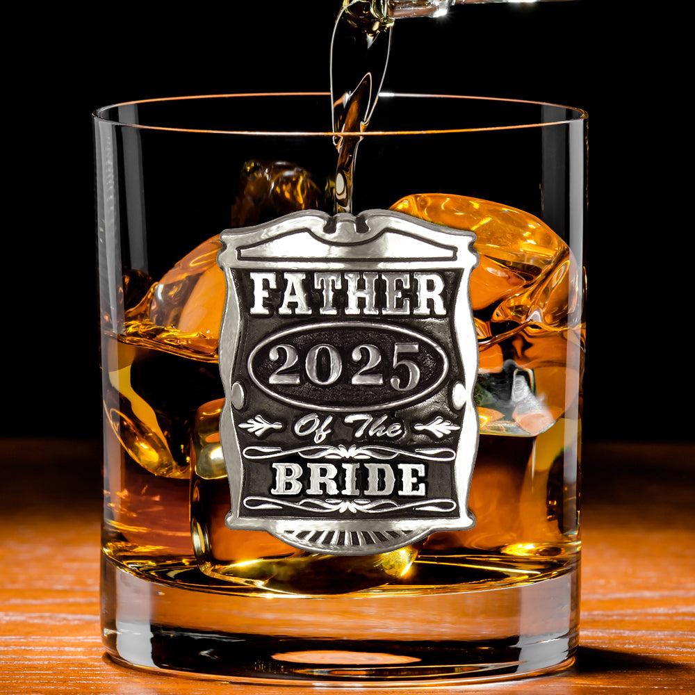 English Factory 11oz Wedding Father Of The Bride Pewter Whisky Glass Tumbler 2025