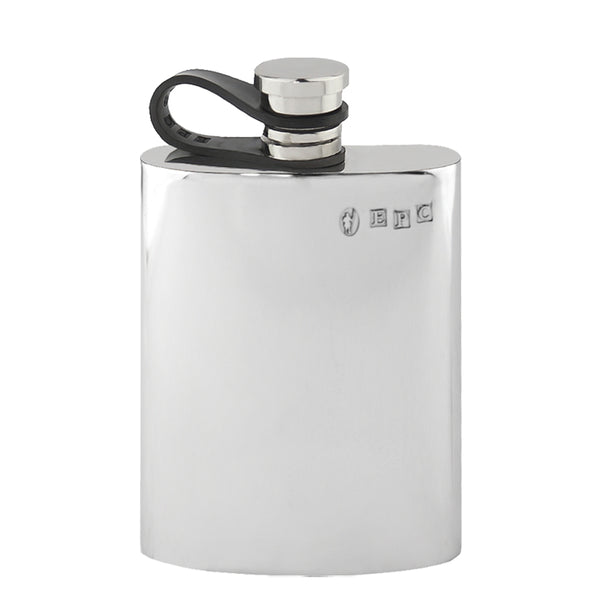 english factory 4oz Pewter Hip Flask with Flexi Cap