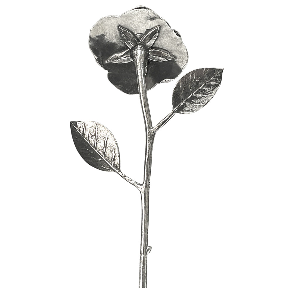 English Factory 60th 60 Year Diamond Wedding Anniversary Everlasting Forever Rose With Swarovski Heart Crystal Keepsake Gift