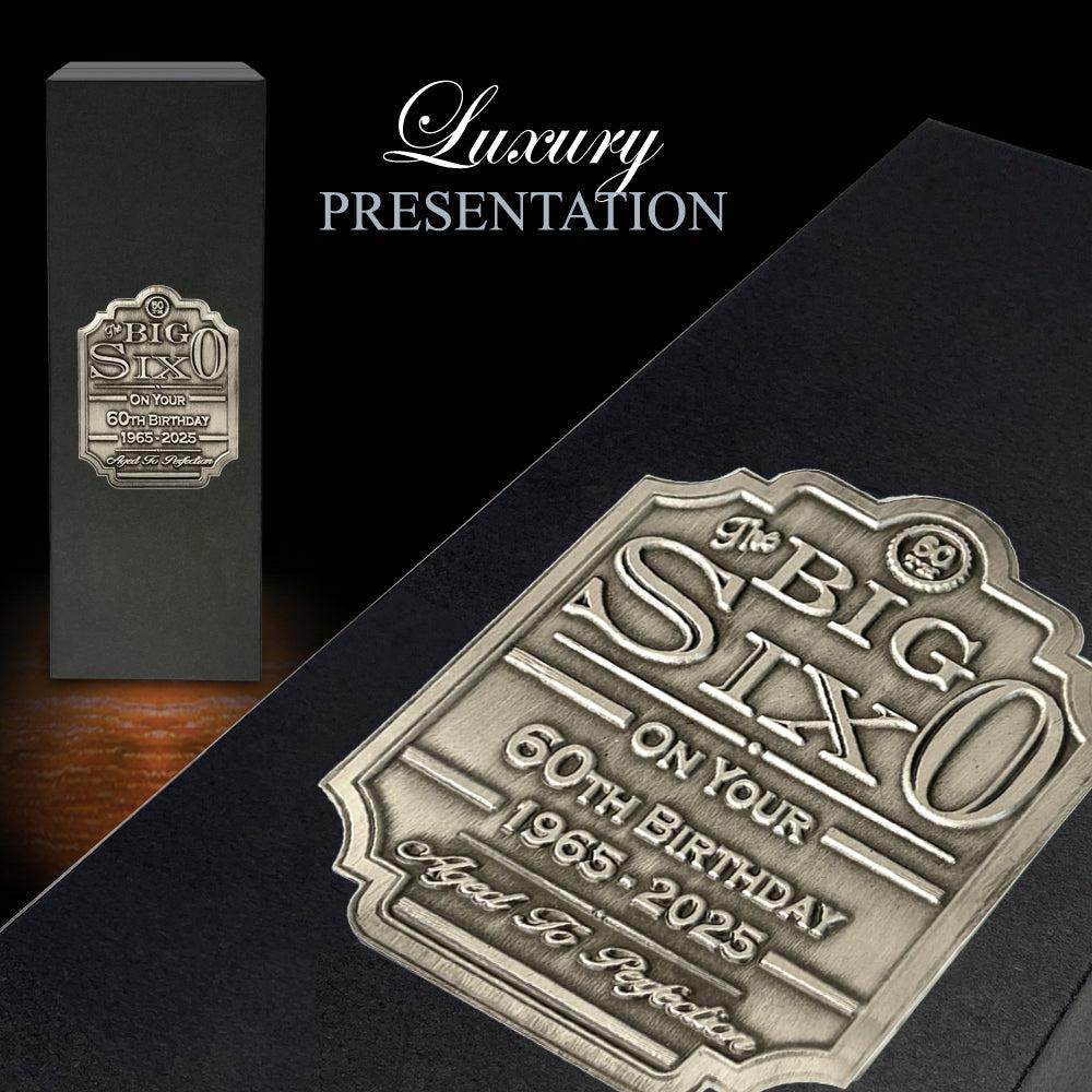 English Factory 60th Birthday Whisky Gift Set Bottle & Box 1965