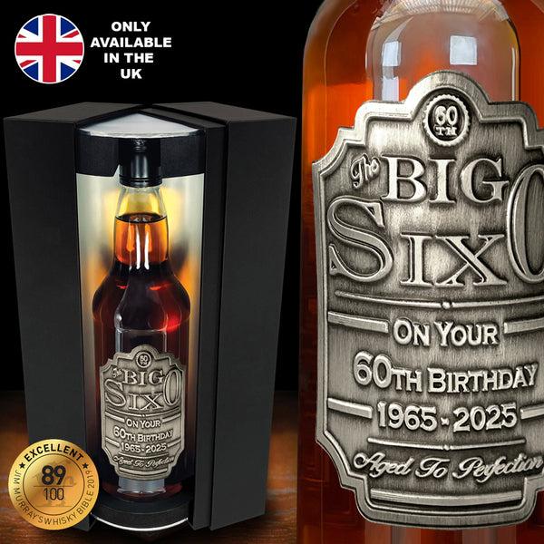 english factory 60th Birthday Whisky Gift Set Bottle & Box 1965