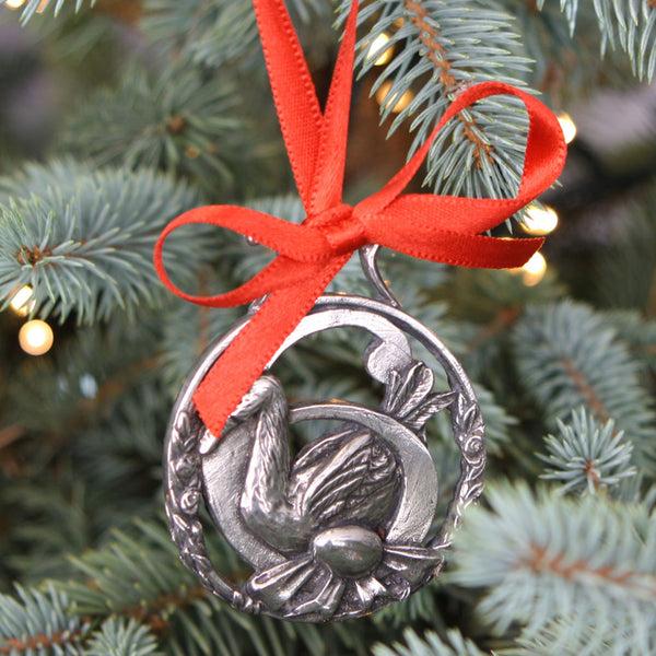 english factory 6th Day Of Christmas Tree Pewter Ornament Bauble Decoration english factory 6th Day Of Christmas Tree Pewter Ornament Bauble Decoration