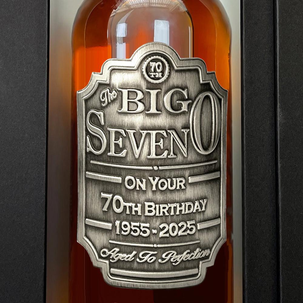 English Factory 70th Birthday Whisky Gift Set Bottle & Box 1955