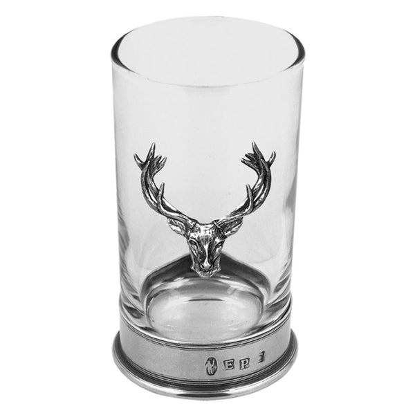 english factory 8oz Stag Head Highball Spirits Glass