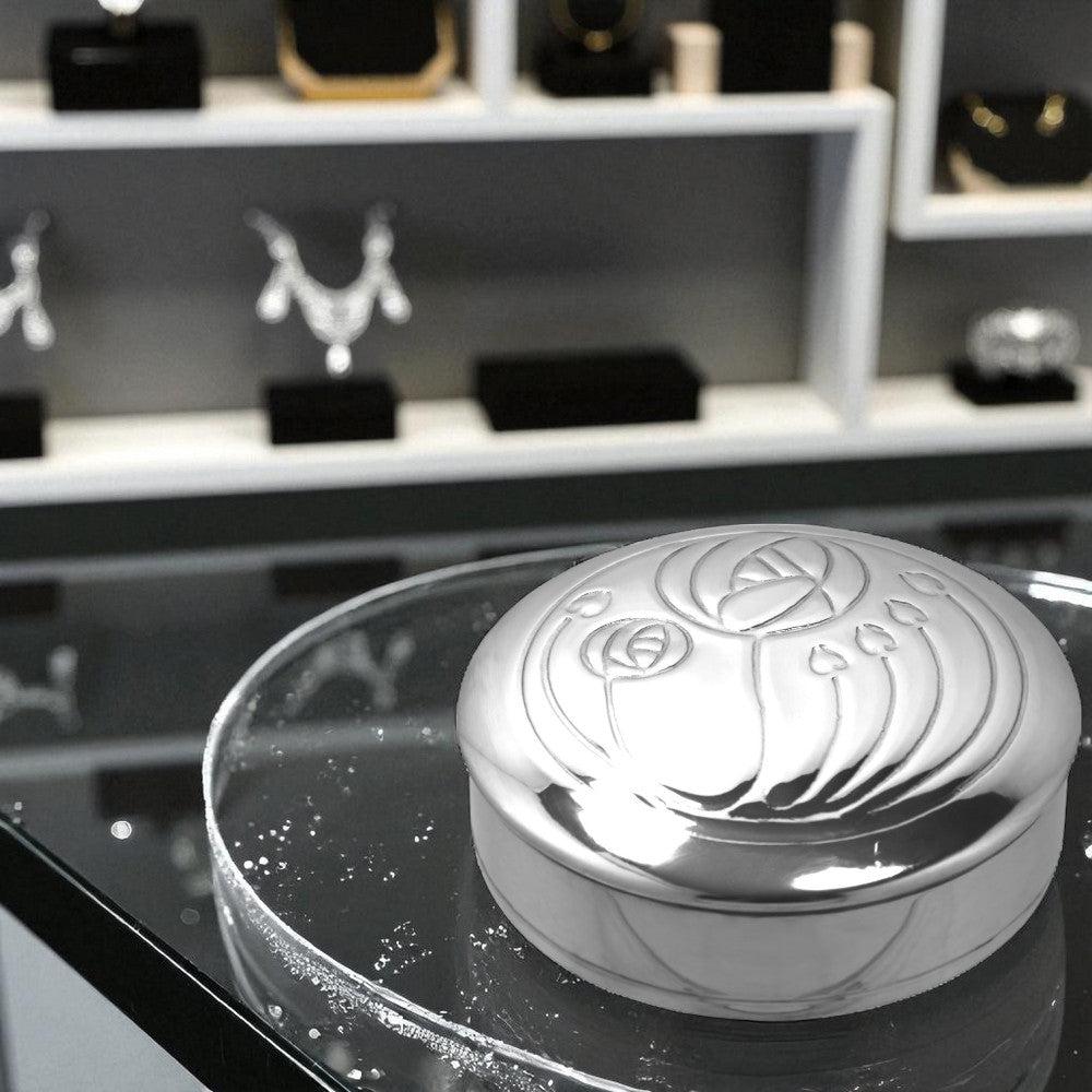 English Factory Charles Rennie Mackintosh Pewter Keepsake Trinket Box