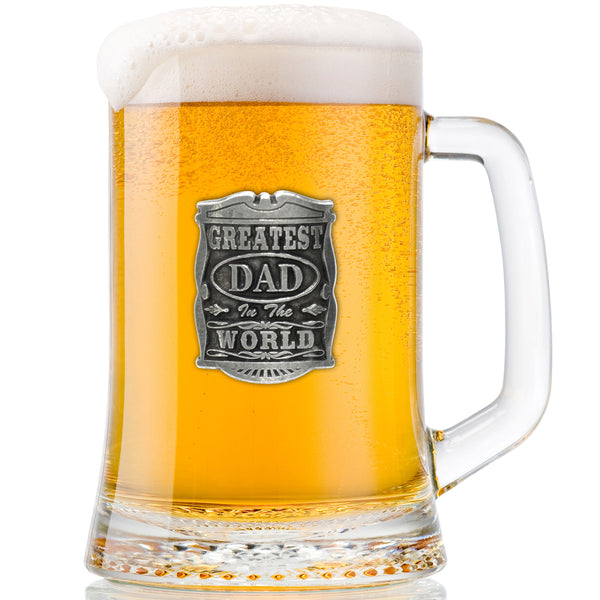 english factory 1pt GREATEST DAD GLASS TANKARD