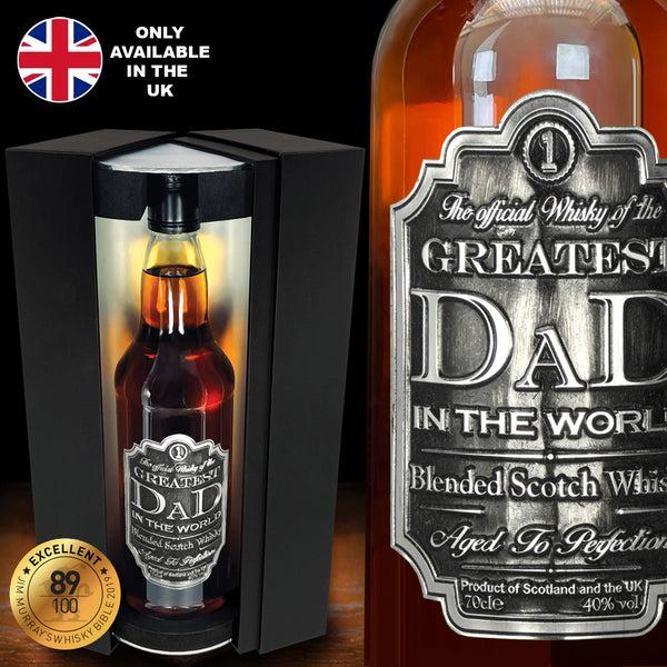 english factory Greatest Dad Gift Set Bottle & Box