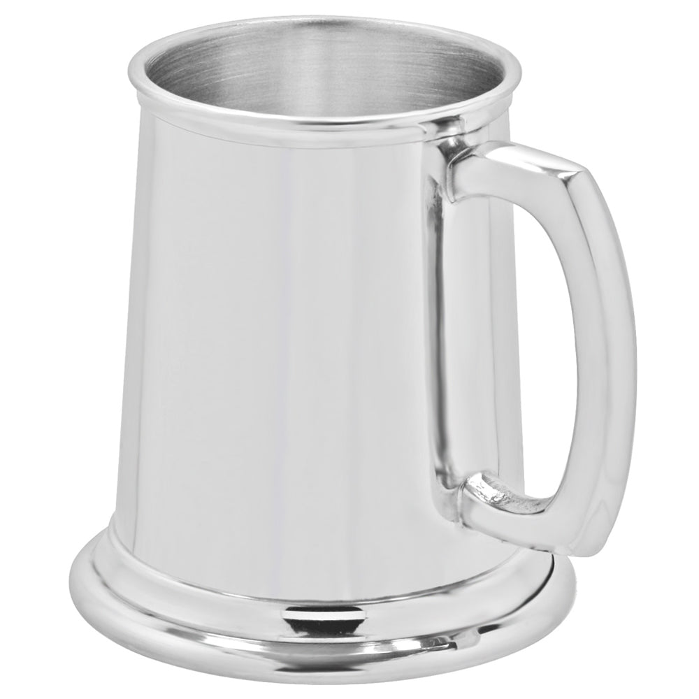 English Factory Half Pint* Traditional Pewter Beer Mug Tankard