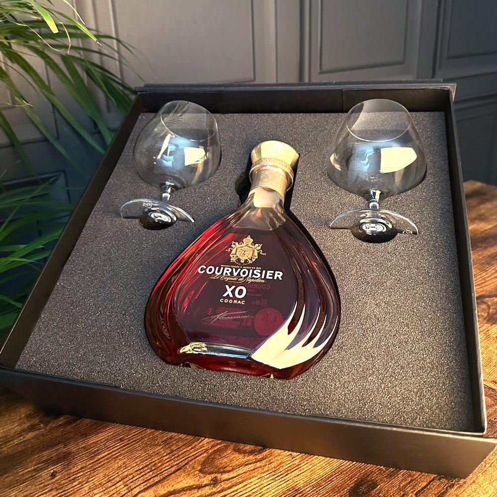 English Factory Luxury Brandy Gift Set Includes Bottle & 2 Brandy Glasses
