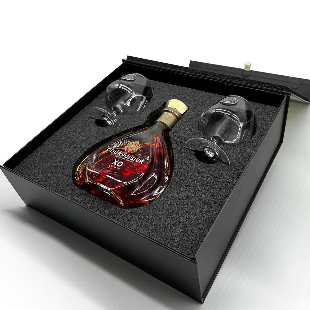 English Factory Luxury Brandy Gift Set Includes Bottle & 2 Personalised Brandy Glasses