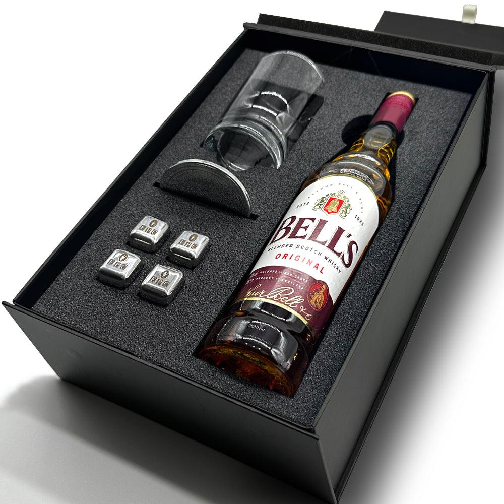 English Factory Luxury Whisky Gift Set Includes Bottle 11oz Whisky Tumbler Pewter Coaster & Set Of Whisky Stones