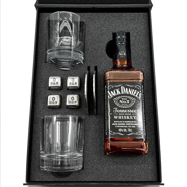 english factory Luxury Whisky Gift Set Includes Bottle 11oz Whisky Tumblers 2 Pewter Coasters & Whisky Stones Set