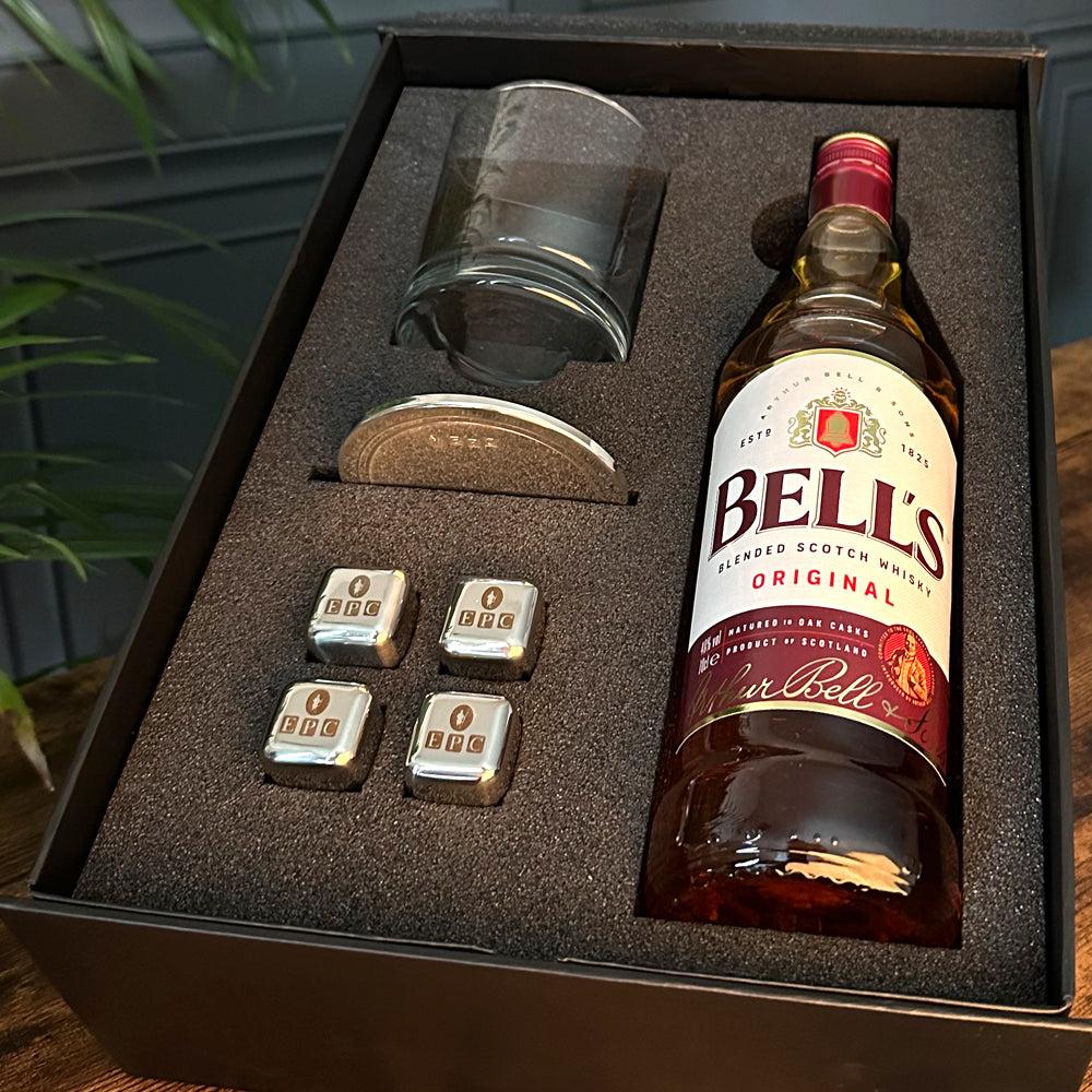English Factory Luxury Whisky Gift Set Includes Bottle 11oz Whisky Tumbler Pewter Coaster & Set Of Whisky Stones
