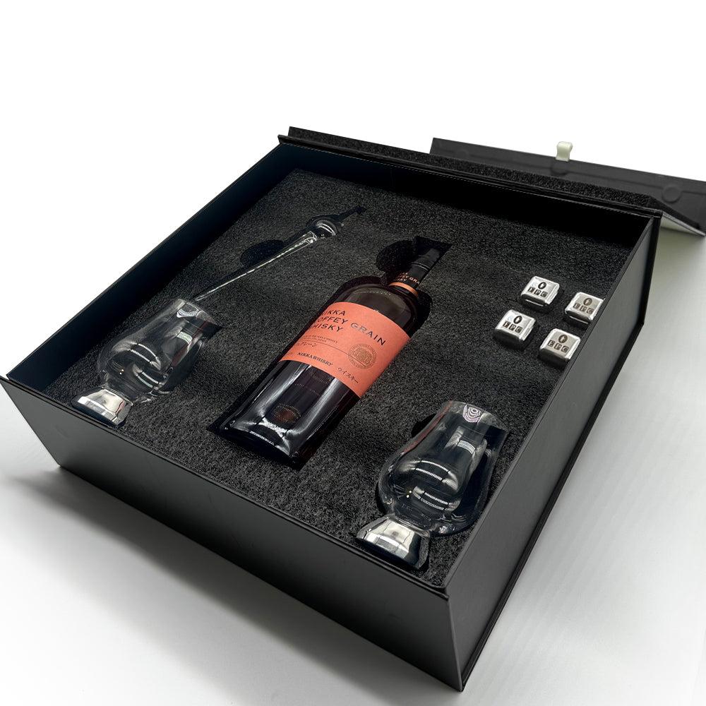 English Factory Luxury Whisky Gift Set Includes Bottle With Two Glencairn Glasses Whiskey Pipette And Whisky Stones