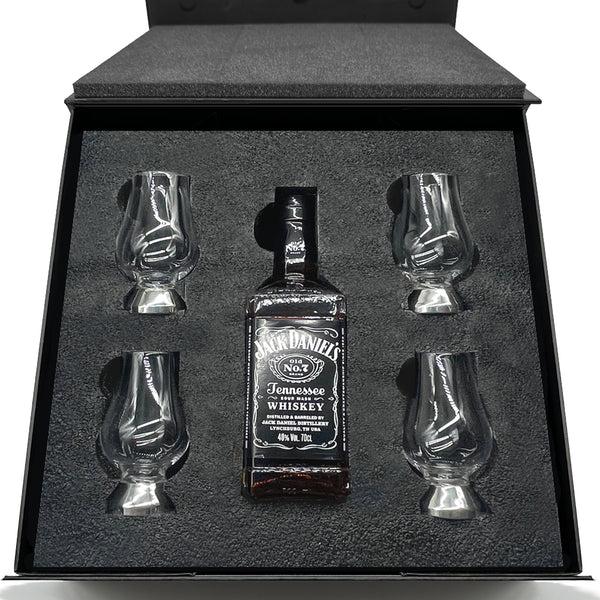 english factory Luxury Whisky Gift Set with Bottle and Glencairn Glasses
