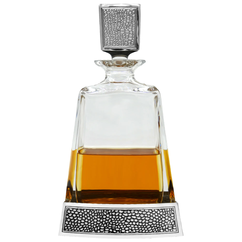 English Factory Manhattan 600ml Whisky Wine & Spirits Decanter Gift Set Includes 2x 11oz Manhattan Tumblers