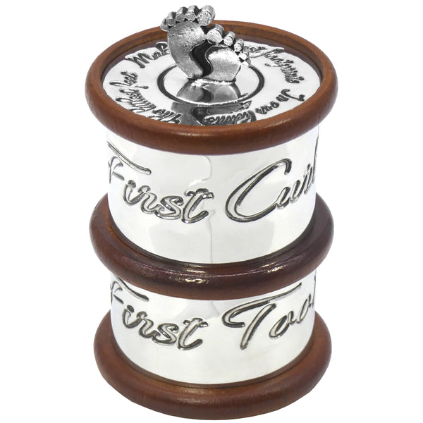 english factory MY FIRST TOOTH & MY FIRST CURL BOX SET KEEPSAKE GIFT