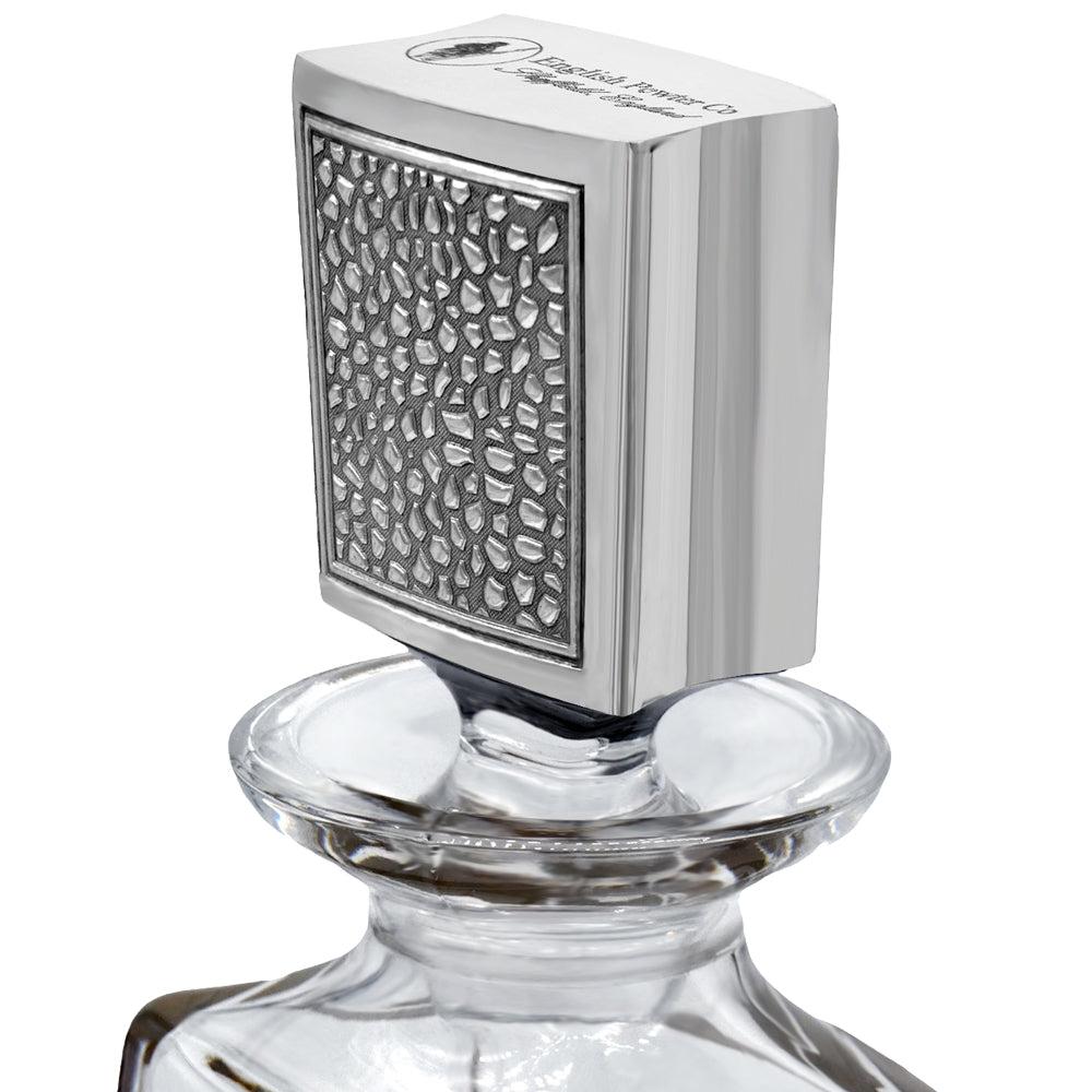 English Factory Regal 600ml Whisky Wine & Spirits Stag Decanter Gift Set Includes 4x 11oz Regal Stag Pewter Tumblers