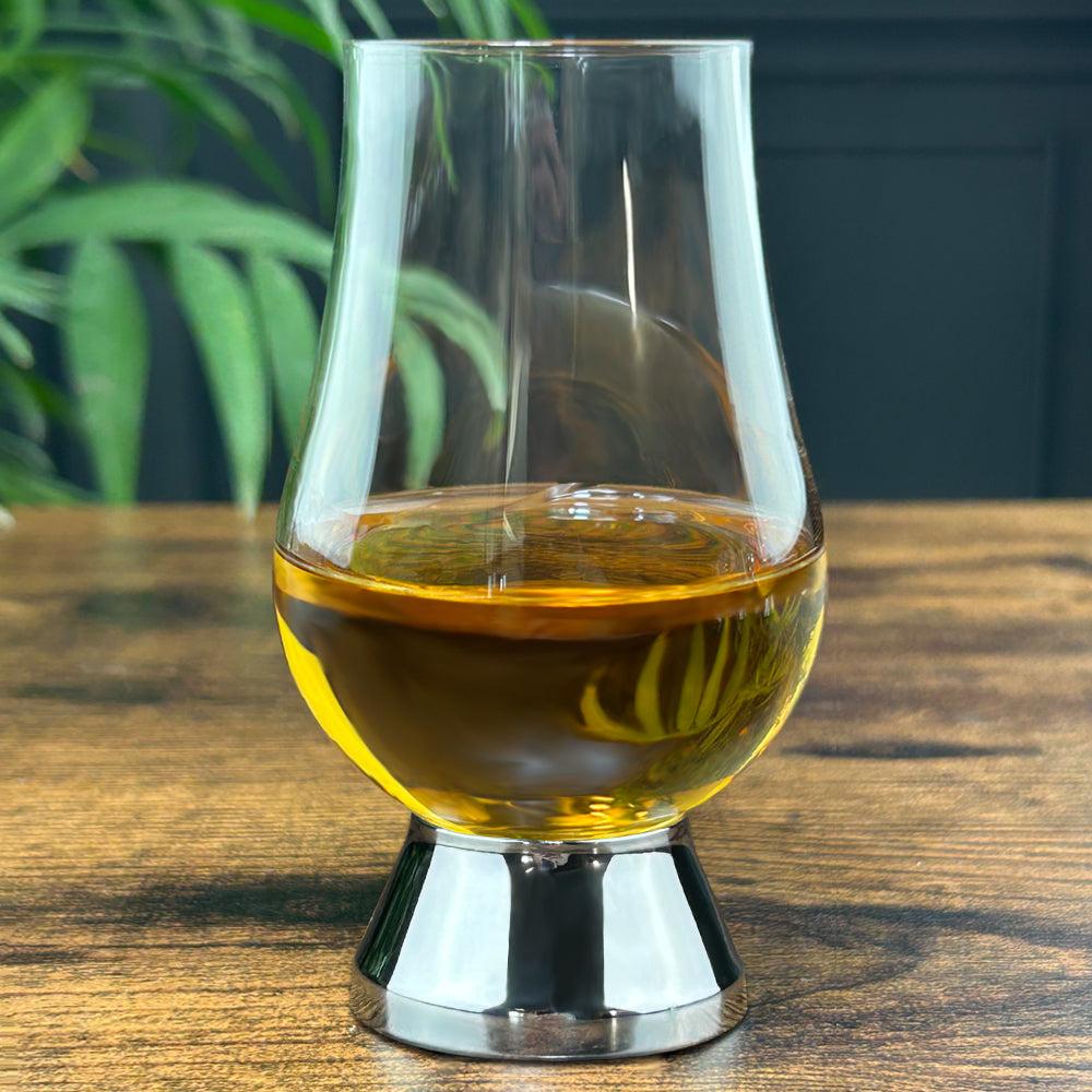 English Factory The Glencairn Whisky Glass With Pewter Base 200ml