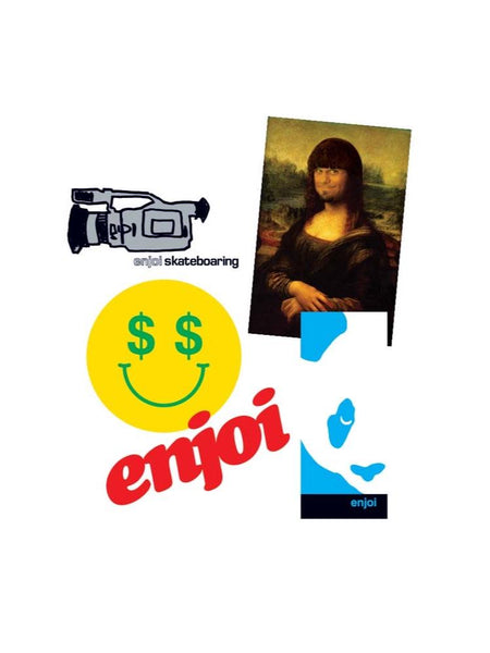 enjoi assorted stickers 10 Pk