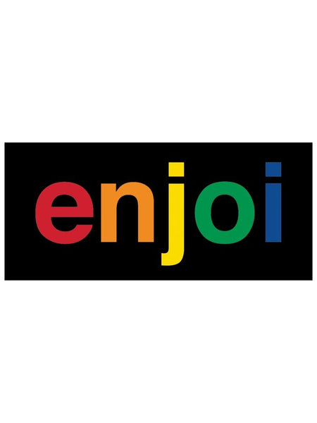 enjoi enjoi Spectrum Black Sticker 10 Pk
