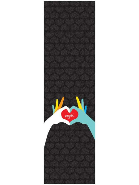 enjoi heart hands griptape