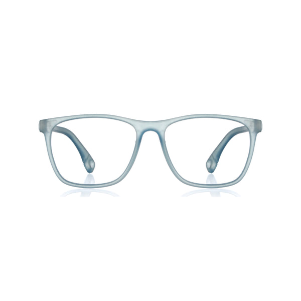 enrico Bluno Bob Square Computer Glasses for Kids Blue Ice