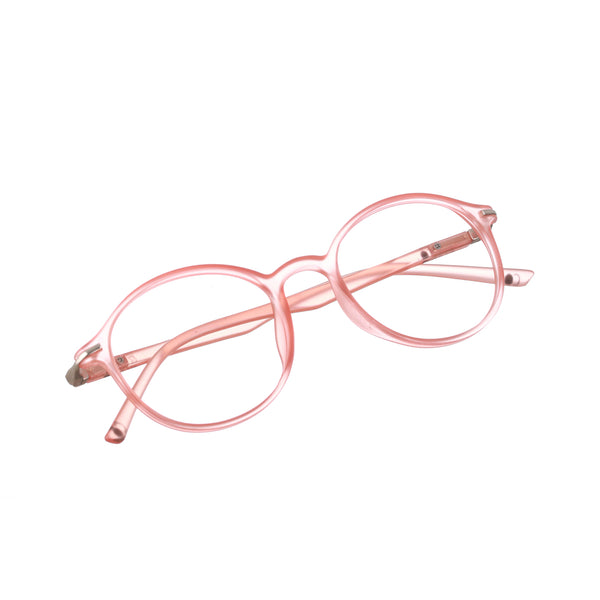 Enrico Bluno Candy Round Computer Glasses For Men (Unisex) Orange Ice
