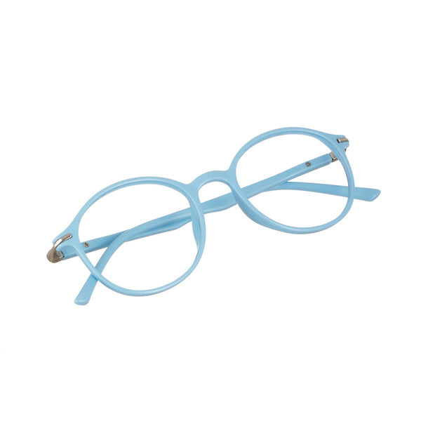 Enrico Bluno Candy Round Computer Glasses For Women (Unisex) Blue