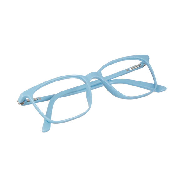 Enrico Bluno Candy Square Computer Glasses For Men (Unisex) Blue