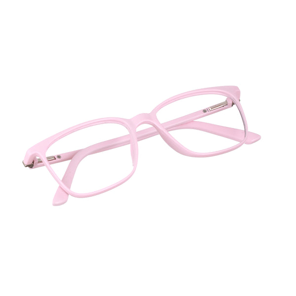 Enrico Bluno Candy Square Computer Glasses For Women (Unisex) Pink