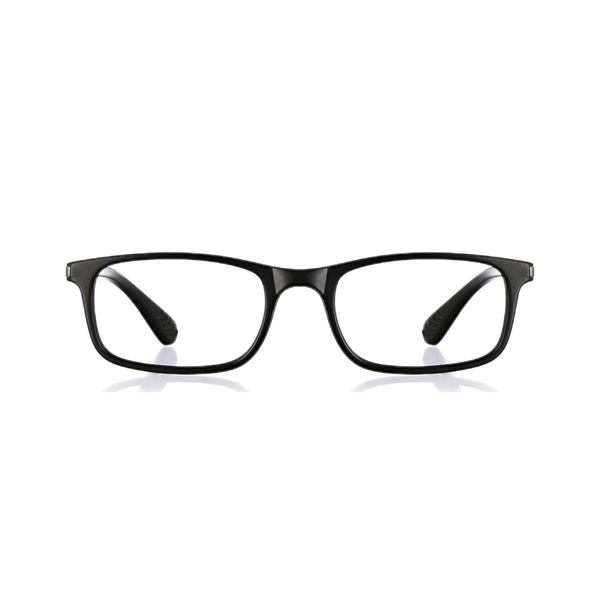 enrico Bluno Margo Rectangle Computer Glasses for Kids Black