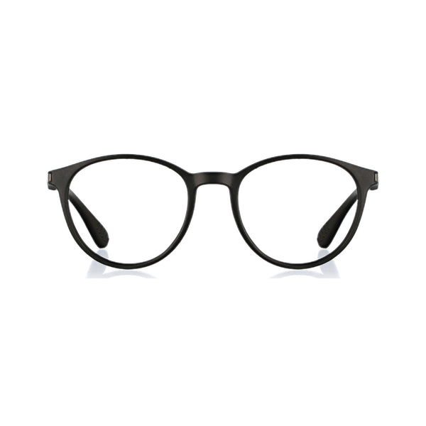 enrico Bluno Simon Round Computer Glasses for Kids Black