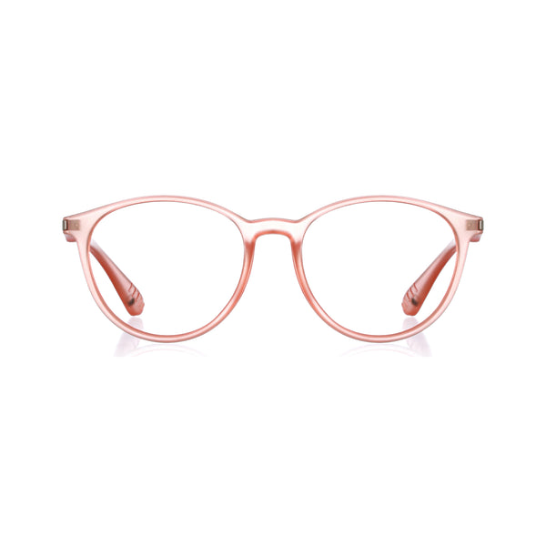 enrico Bluno Simon Round Computer Glasses for Kids Orange Ice