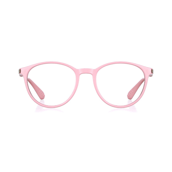 enrico Bluno Simon Round Computer Glasses for Kids Pink