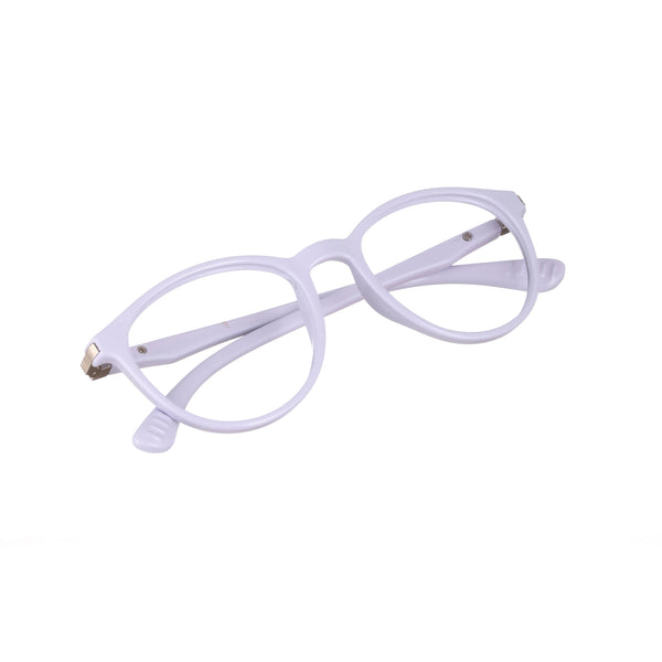 Enrico Bluno Simon Round Computer Glasses For Kids Purple