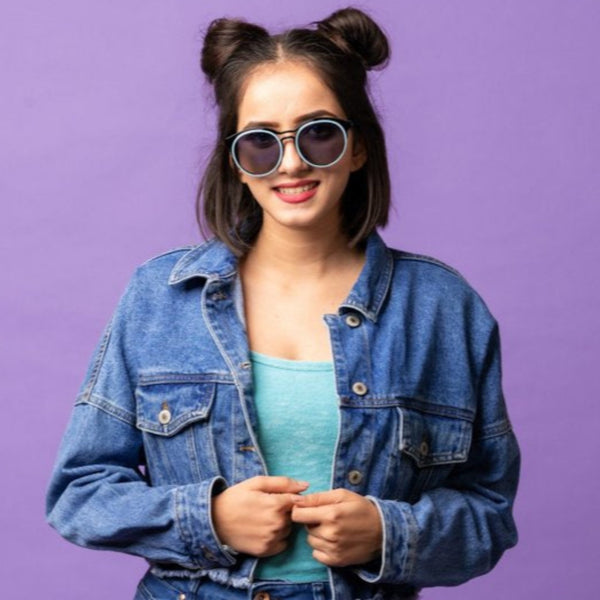 Enrico Buttercup Sunglass 1050 Blue