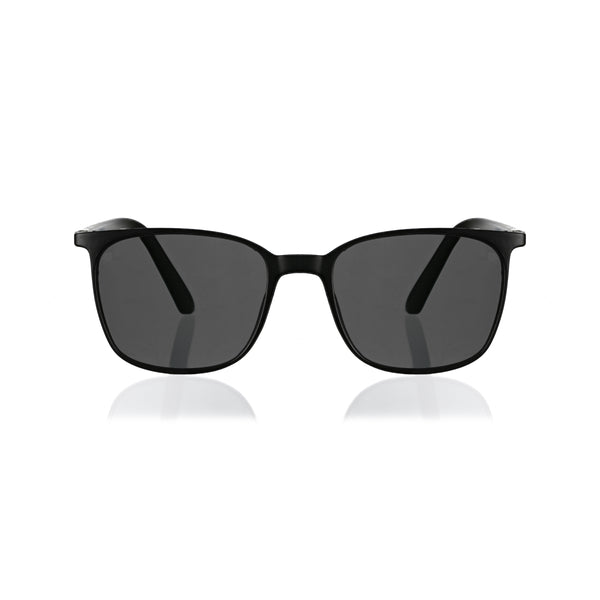Enrico Enrico Classic Square Sunglasses (Unisex) Black