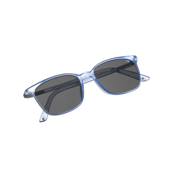 Enrico Enrico Classic Square Sunglasses (Unisex) Blue Ice
