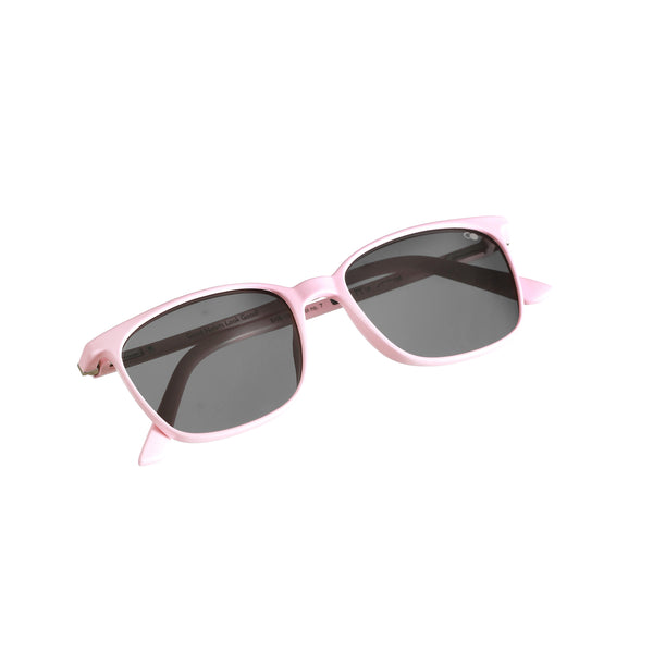 Enrico Enrico Classic Square Sunglasses (Unisex) Pink