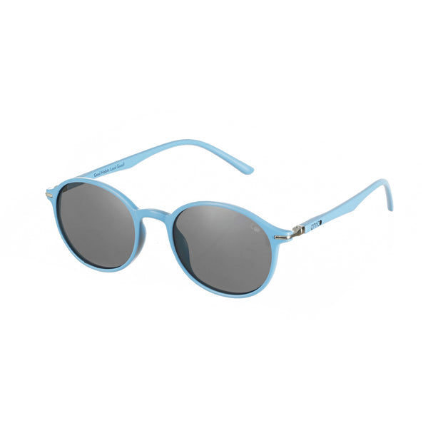 enrico Enrico Classic Round Sunglasses (Unisex) Blue