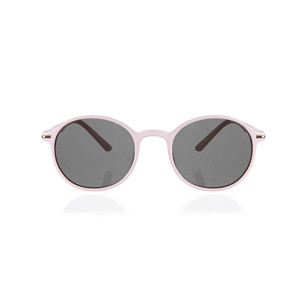 Enrico Enrico Classic Round Sunglasses (Unisex) Pink