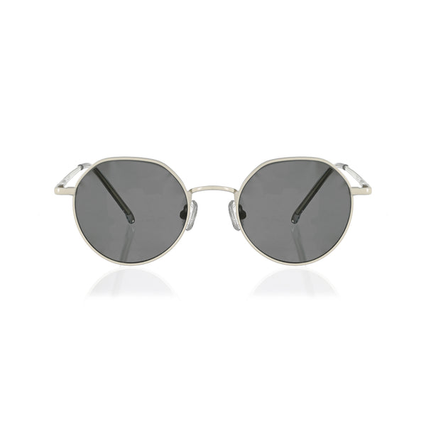 Enrico Enrico Metal Hexagon Sunglasses (Unisex) Red