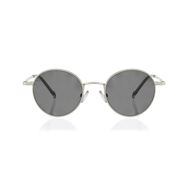 Enrico Enrico Metal Round Sunglasses (Unisex) Red