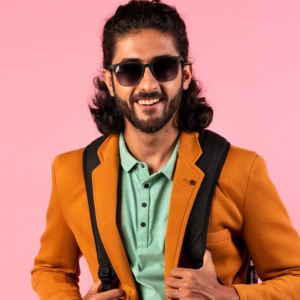 Enrico Garnay Sunglass 1021 Black