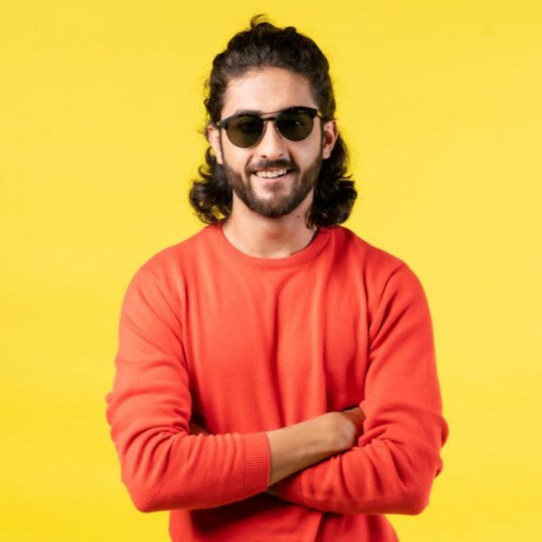 Enrico Pompon Sunglass 3014 Black