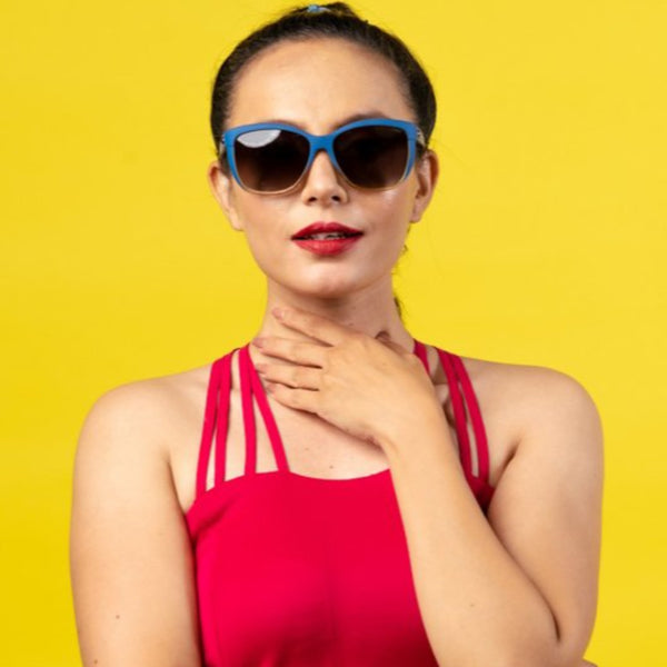 Enrico Sarina Sunglass 2030 Blue