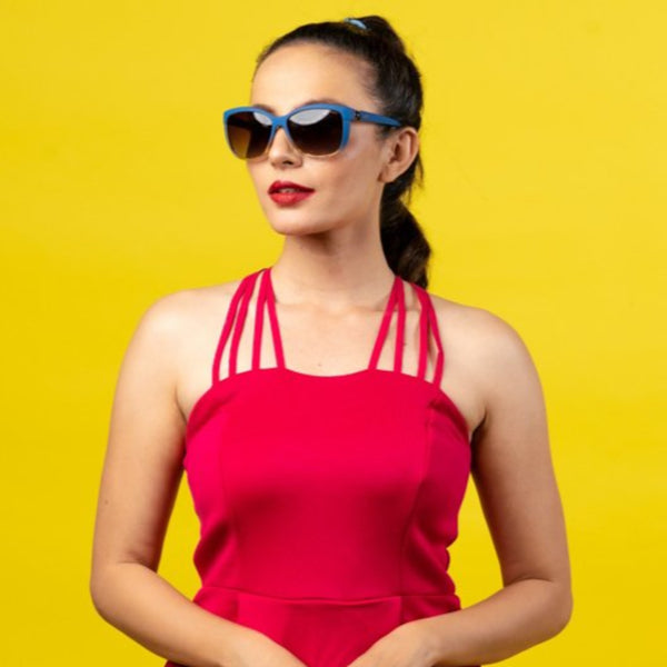 Enrico Sarina Sunglass 2030 Blue